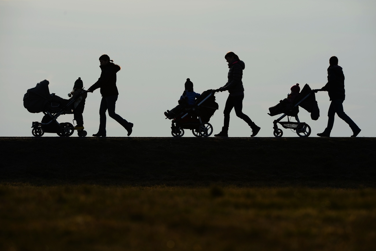 silhouettes of buggies