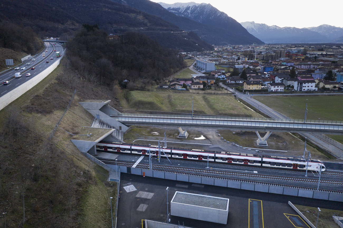 AlpTransit, Camorino
