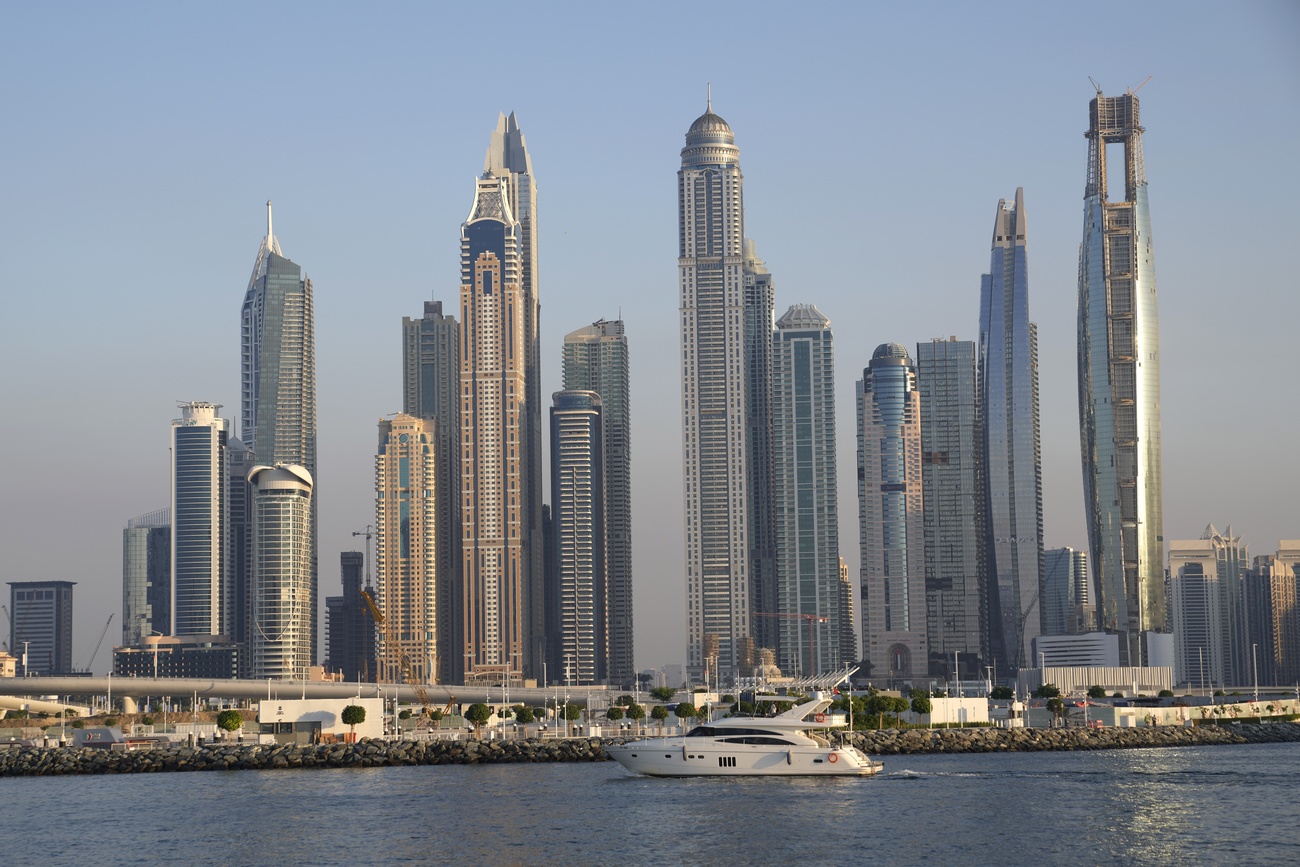 la skyline di Dubai