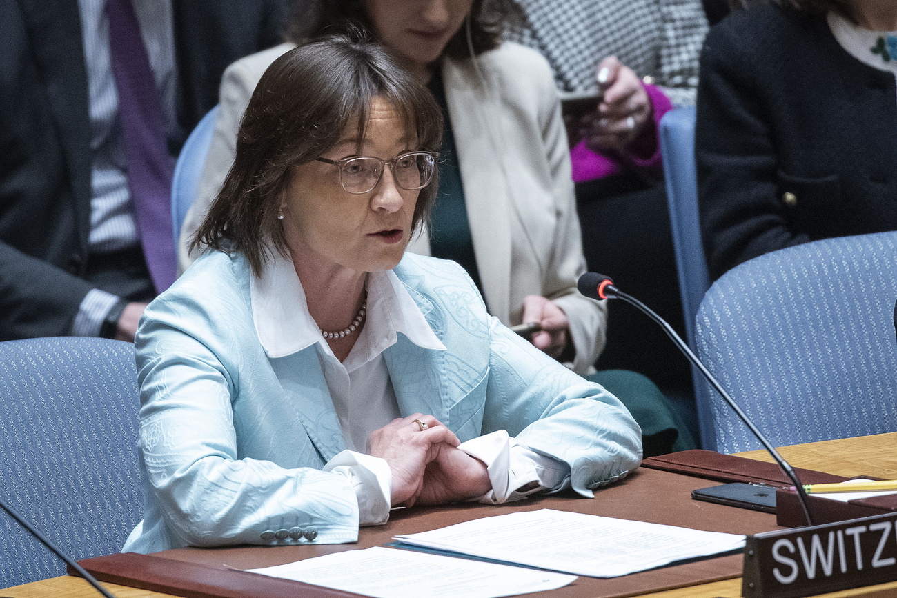 L'ambasciatrice elvetica all'ONU a New York Pascale Baeriswyl