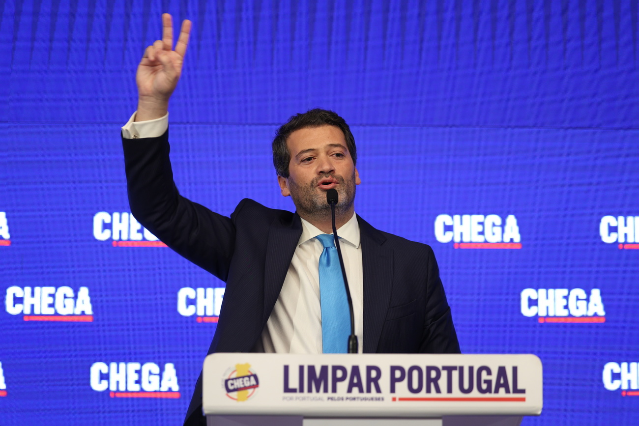 Il president di Chega, Andre Ventura.