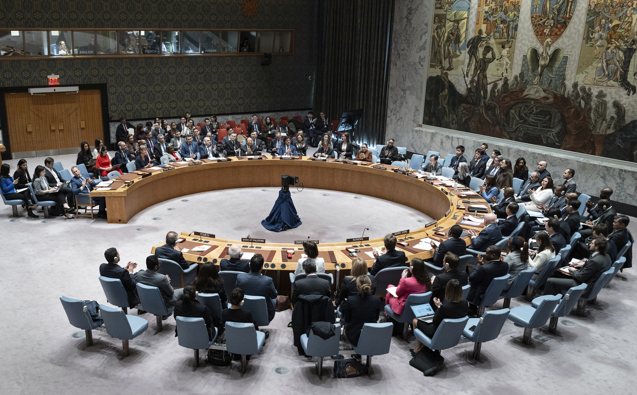 Il Consiglio di sicurezza dell'ONU.