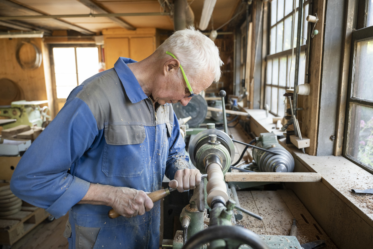 Persona al lavoro