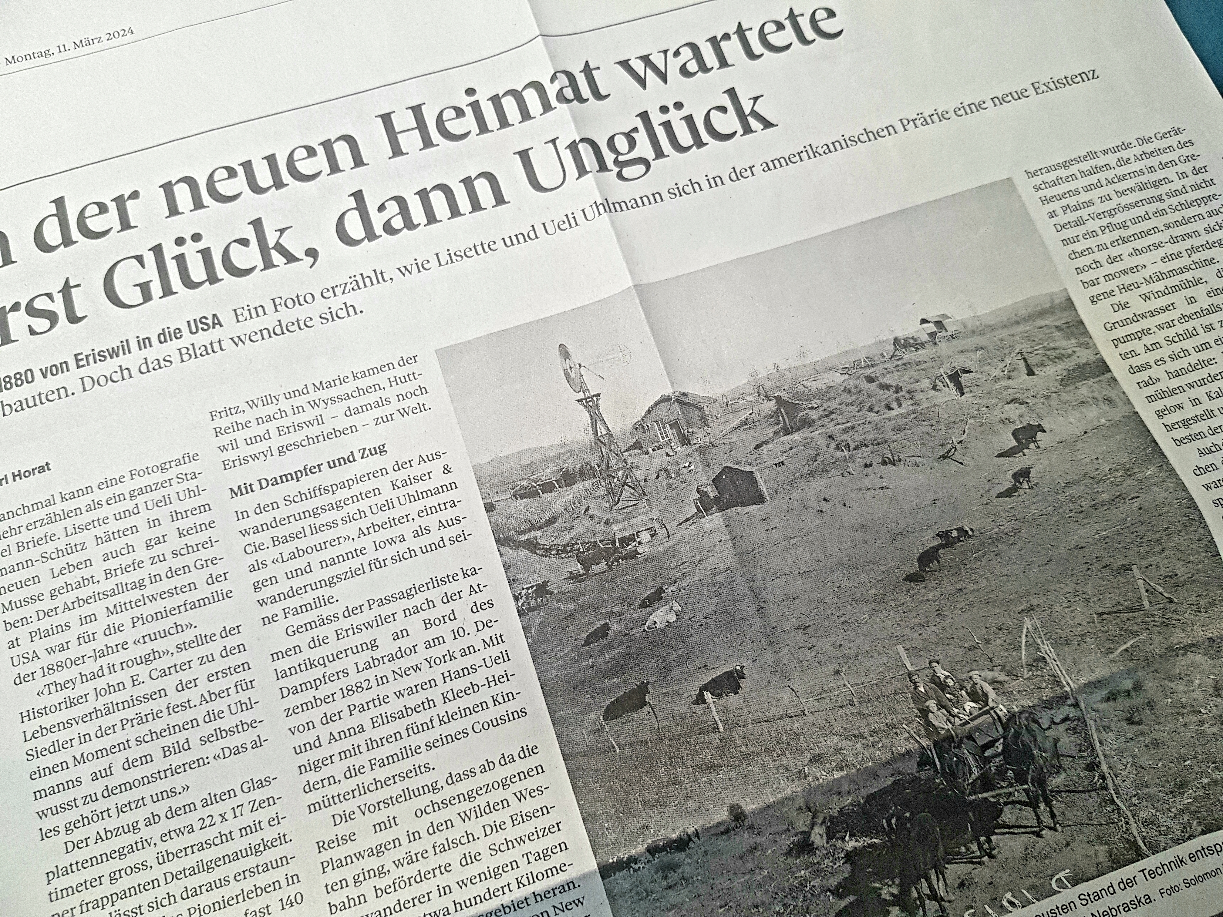 Zeitungsausschnitt