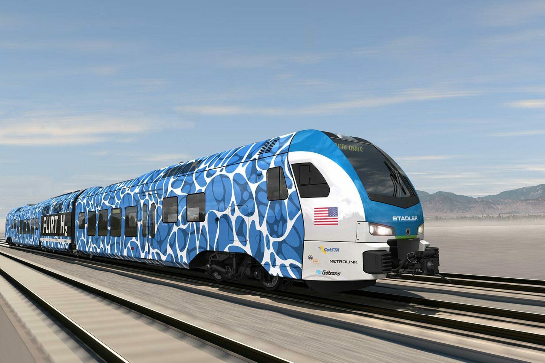 Il treno a idrogeno.