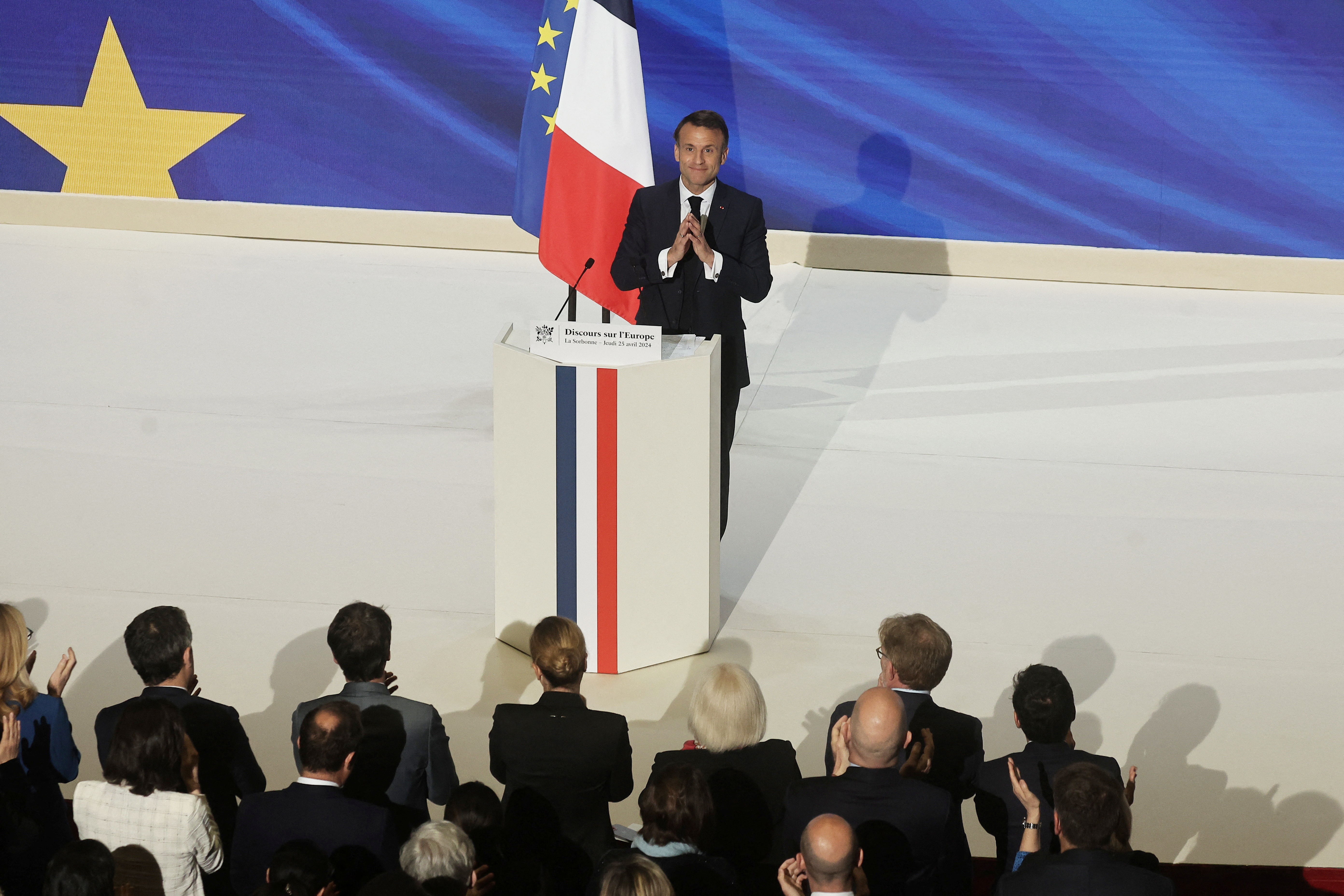 ECB should not only target inflation, Macron says - Vimarsana News