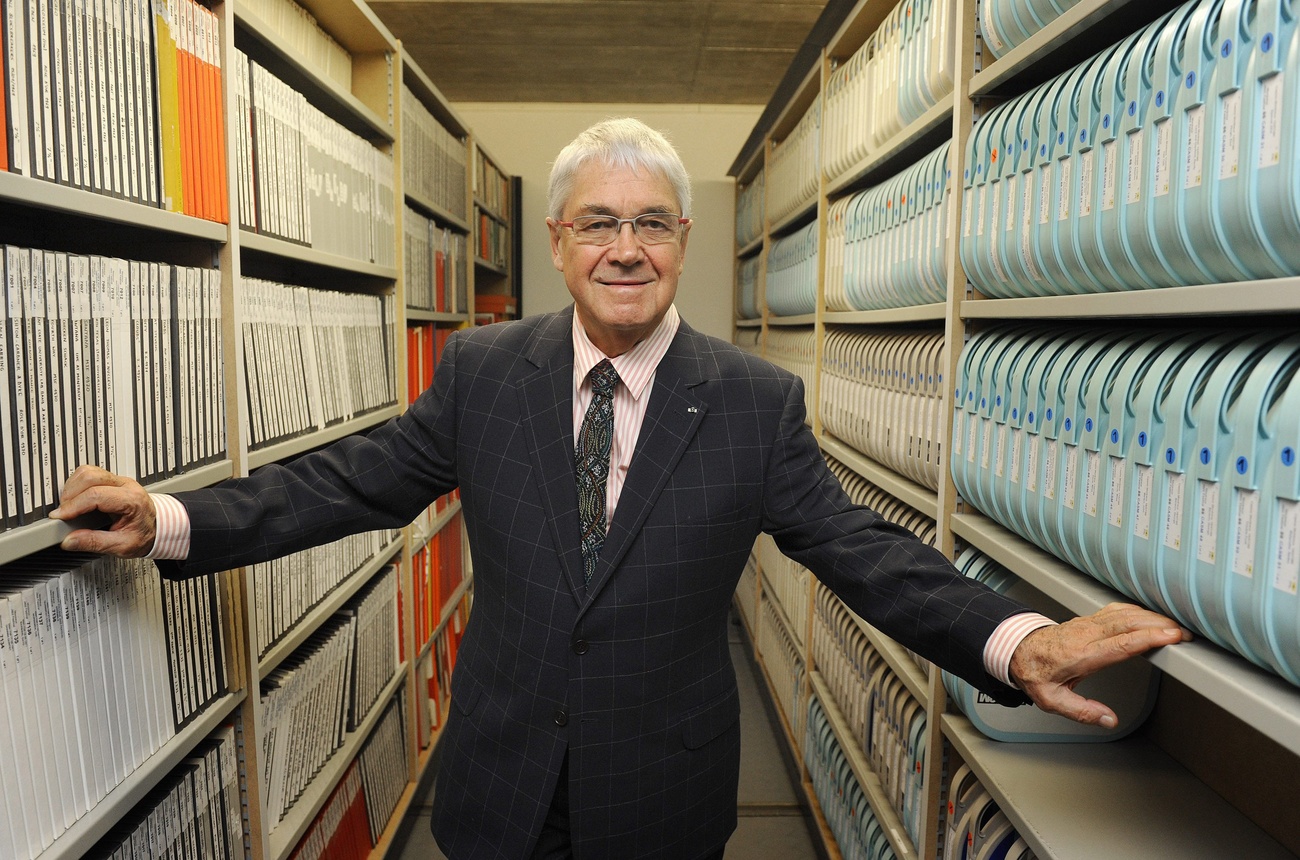 Claude Nobs, founder of the Montreux Jazz Festival, and the music and video archives.