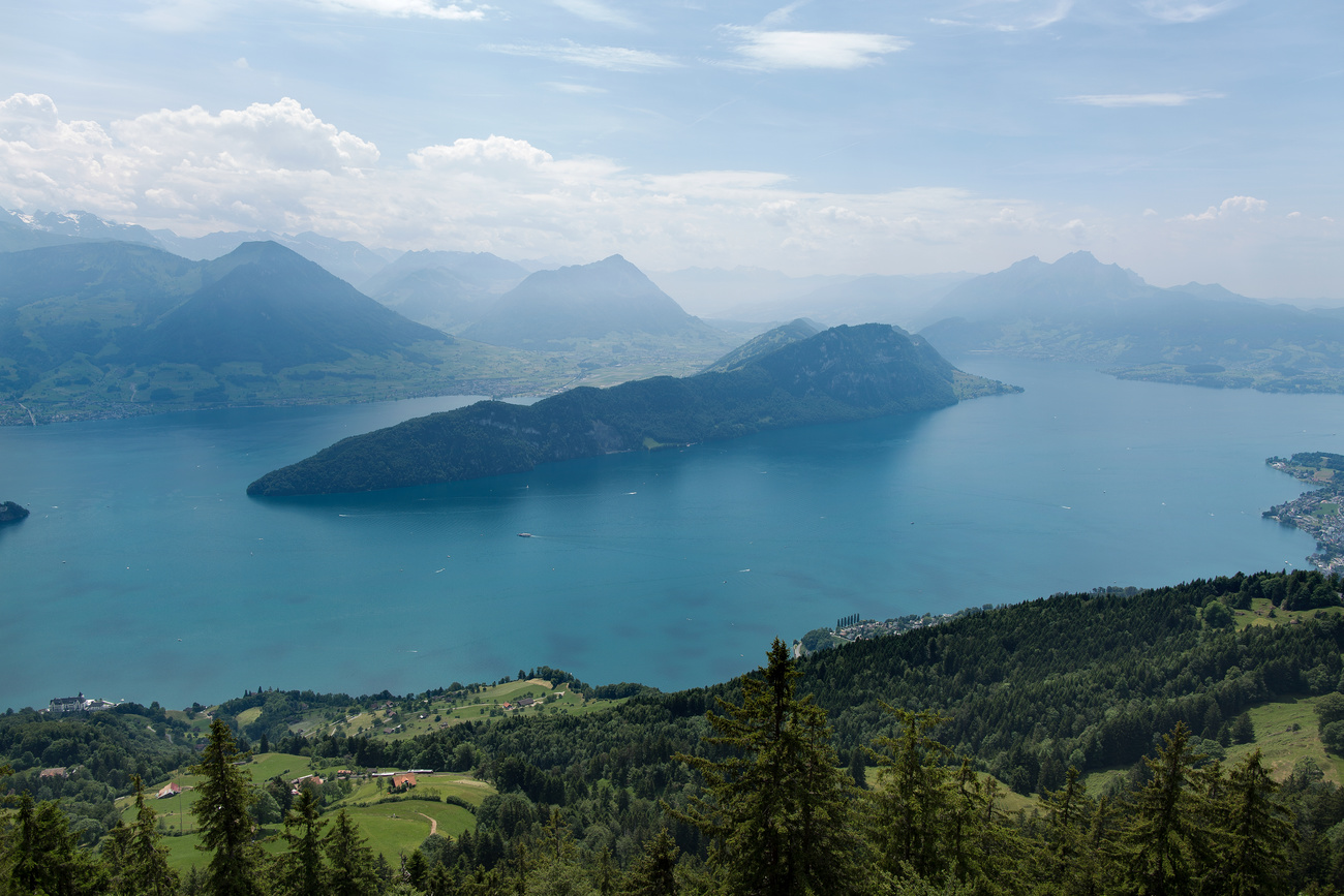 view over lake lucerne
