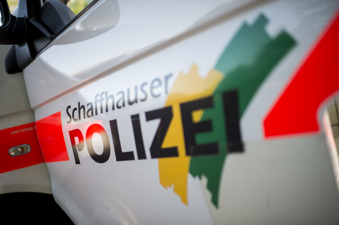police car and logo