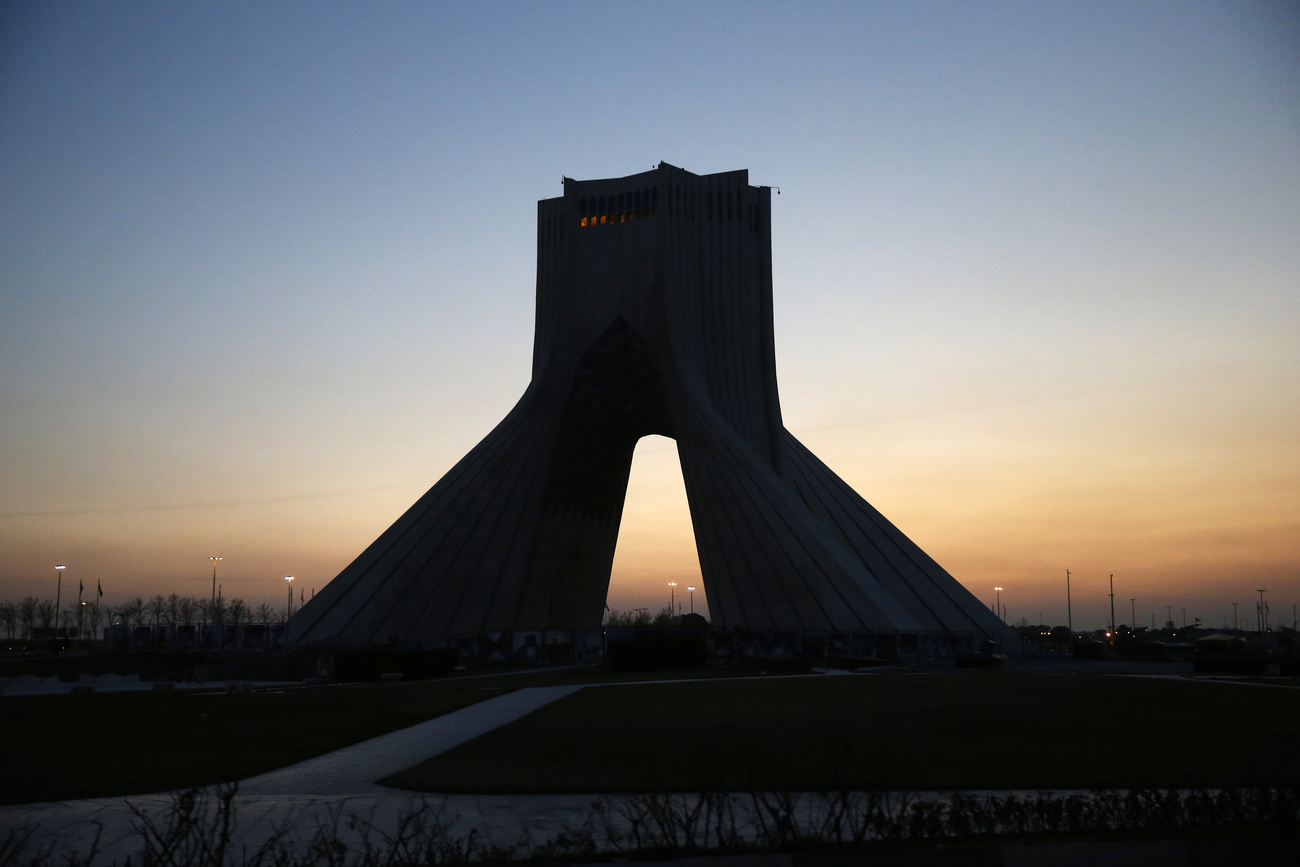Teheran al tramonto.