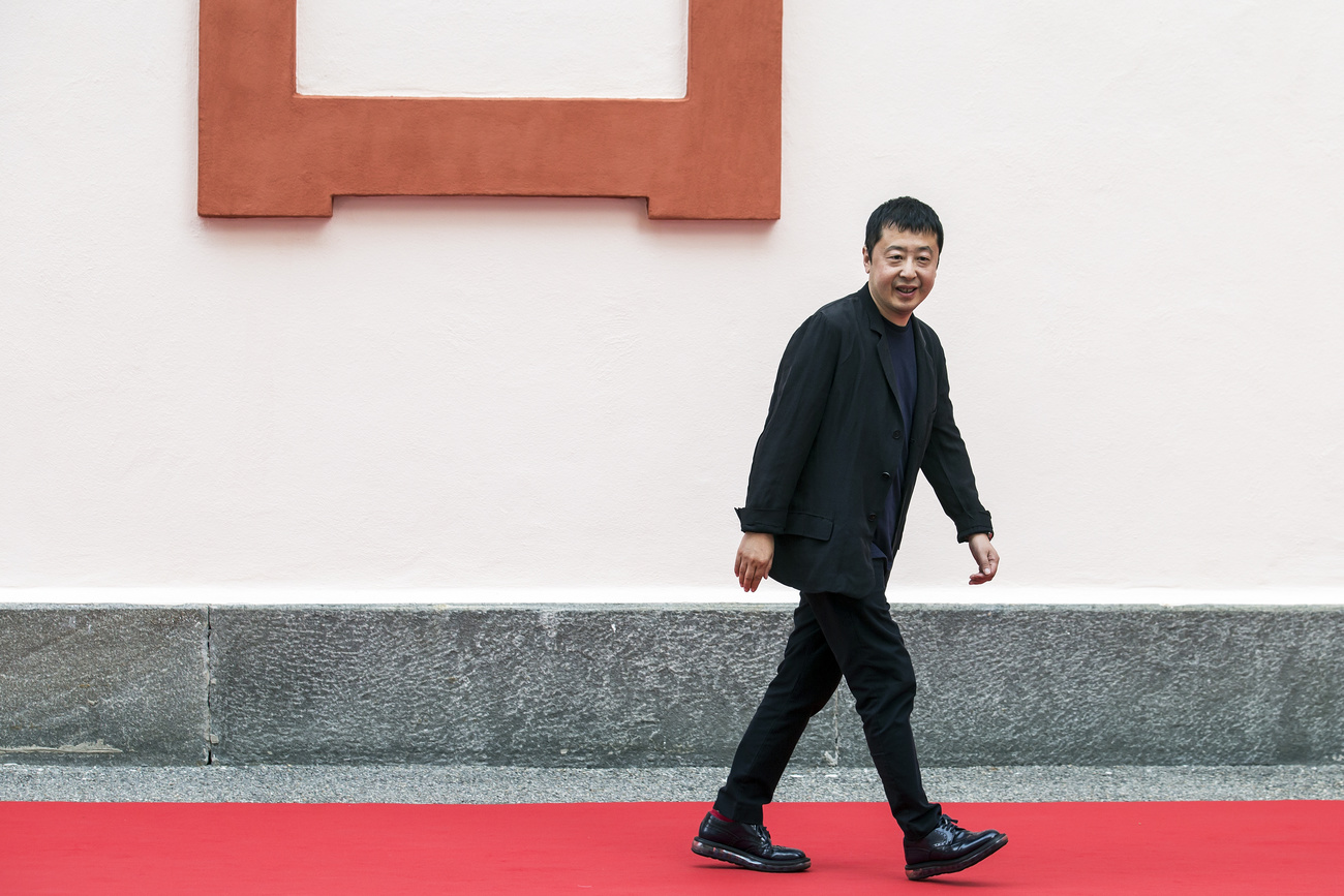 Jia Zhang-ke, Chinese filmmaker and member of the Concorso internazionale Jury, poses during a photocall at the 71st Locarno International Film Festival, Wednesday, August 1, 2018, in Locarno, Switzerland. The Festival del film Locarno runs from 1 to 11 August. (KEYSTONE/Alexandra Wey)