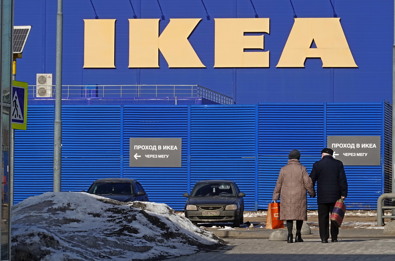 Una filiale di IKEA a Mosca.