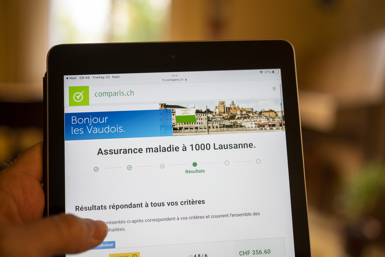 calcul de prime d'assurance maladie pour Lausanne