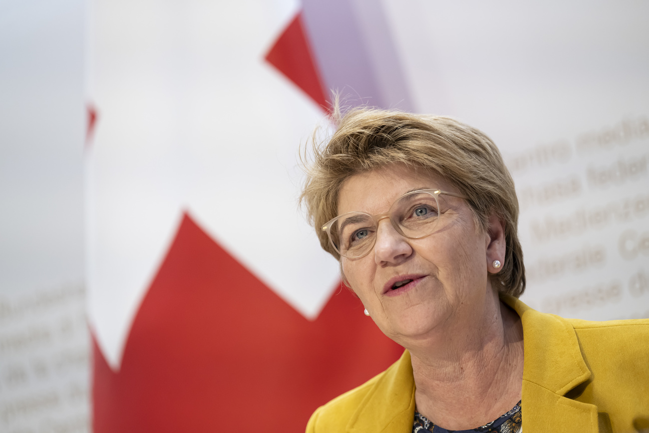 Swiss President Viola Amherd