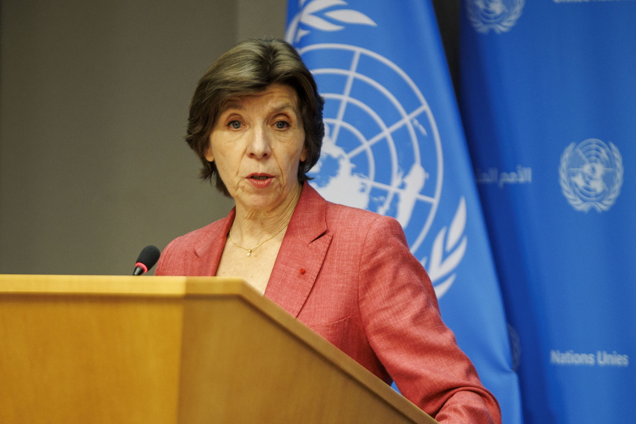 ehemalige frz. Aussenministerin Catherine Colonna