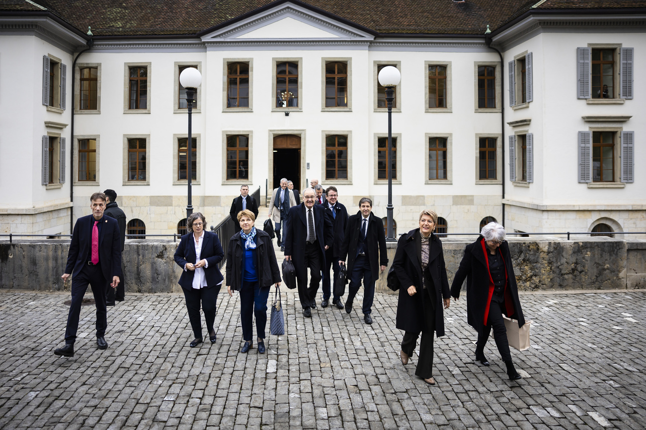 Il Consiglio federale ad Aarau.