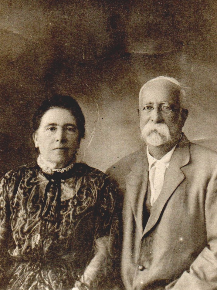 Эмиль Жильерон и его жена Жозефина Зокки в Афинах, примерно 1915 год.