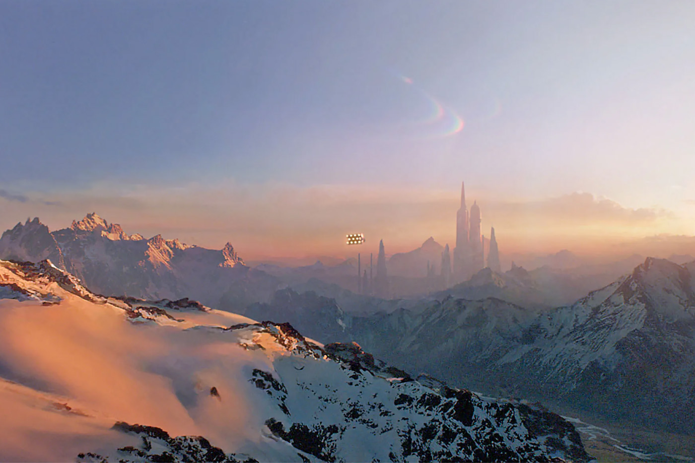 Вершины в регионе курортного города Гриндельвальд были использованы в качестве фона для создания ландшафтов планеты Альдераан в фильме «Звездные войны: Эпизод III — Месть ситхов».