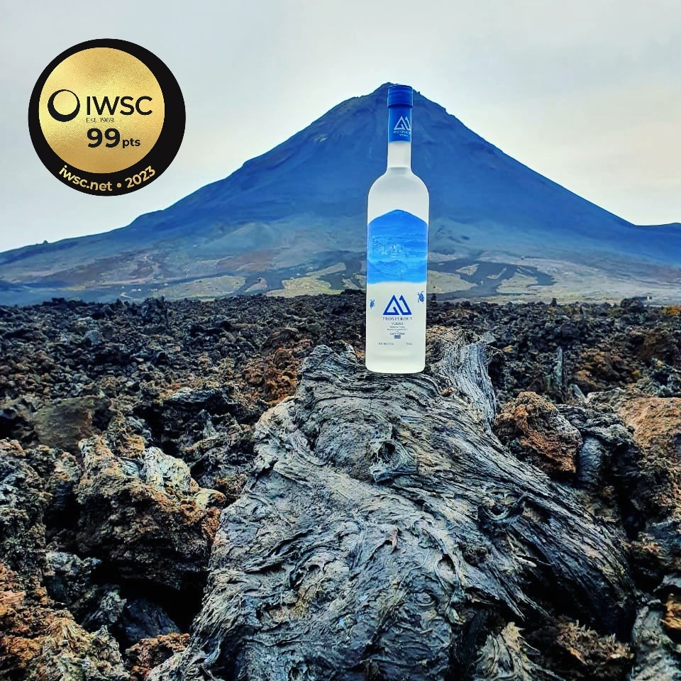 来自火山岛的伏特加获得了100分中的99分。