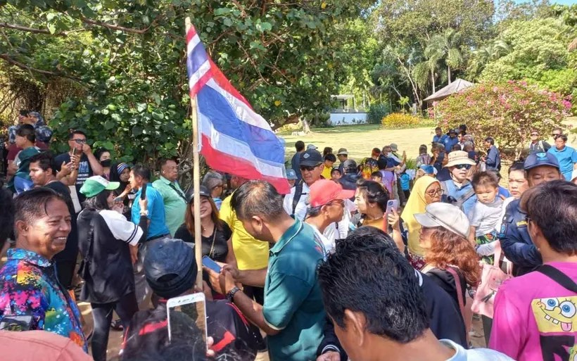 Manifestation en Thaïlande.