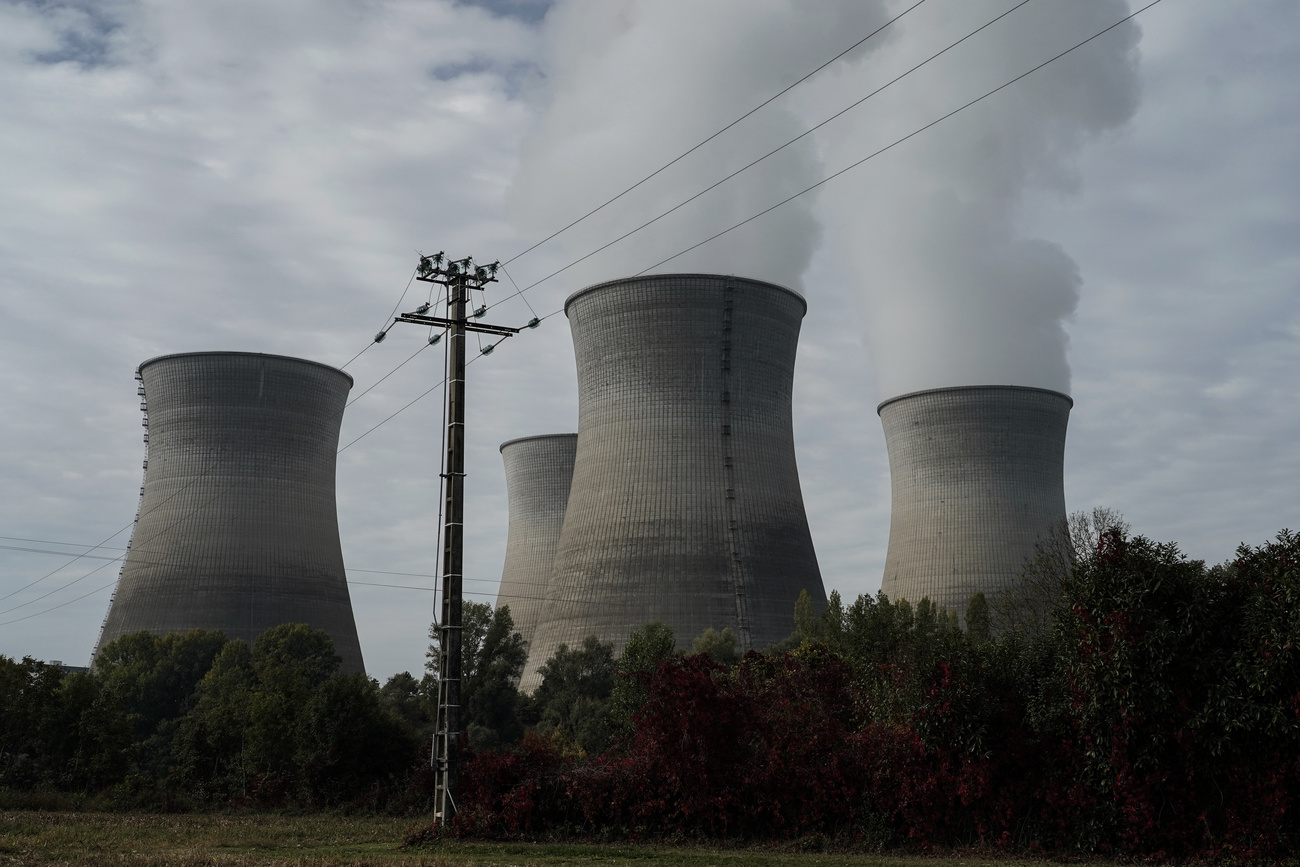 The Bugey nuclear plant are seen in Saint-Vulbas, around Lyon, central France