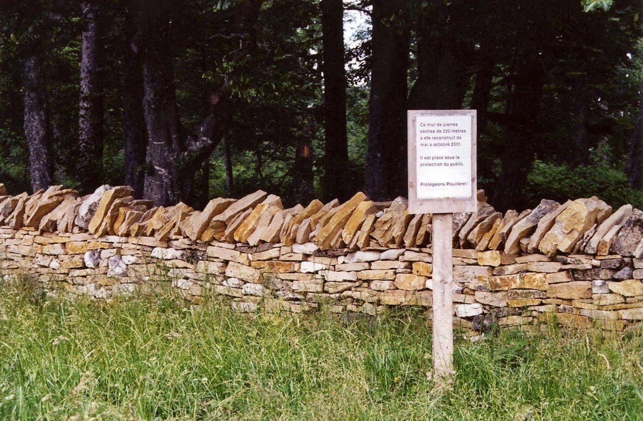 dry stone wall