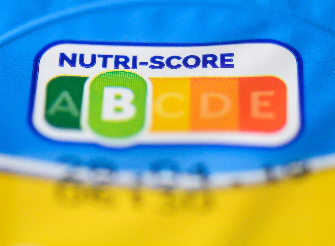 L'etichetta colorata di Nutri-Score.