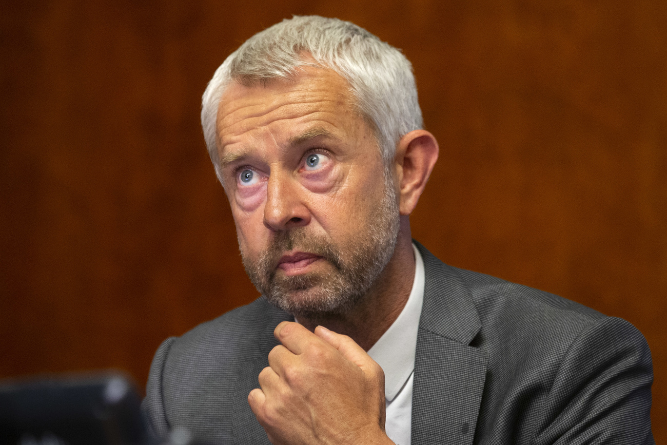 Der Sprecher des EDA Nicolas Bideau.