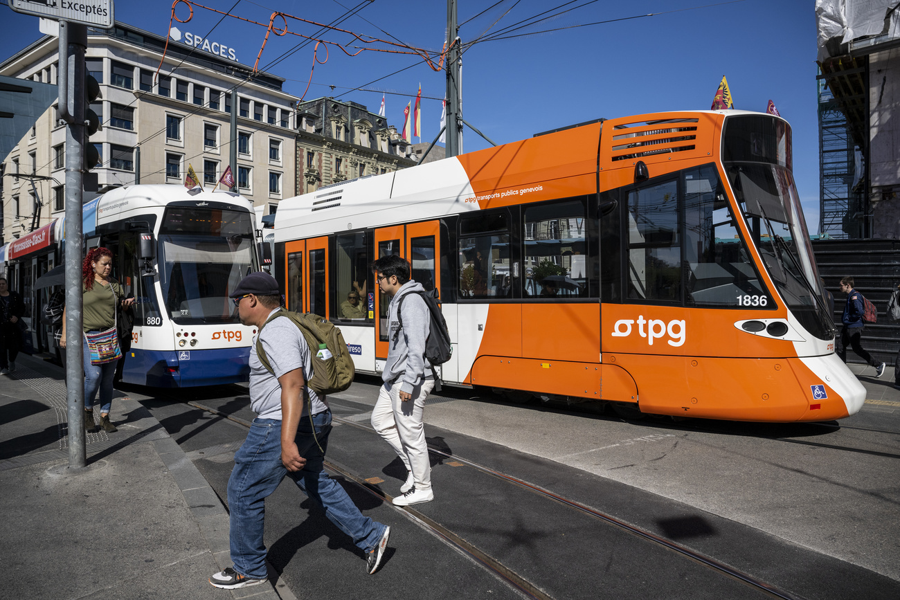 Tram a Ginevra.