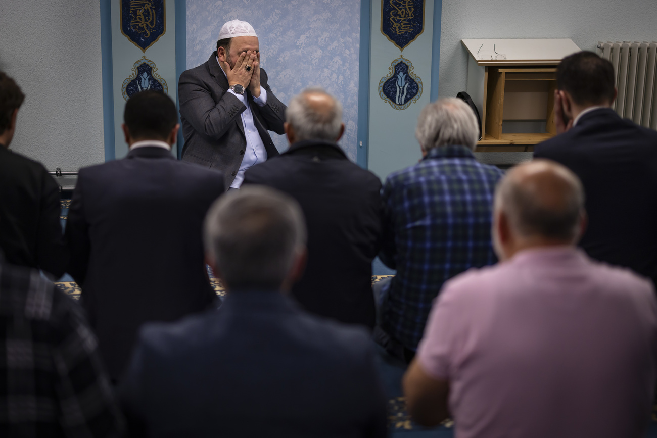 Muslimisches Gebet in einer Moschee