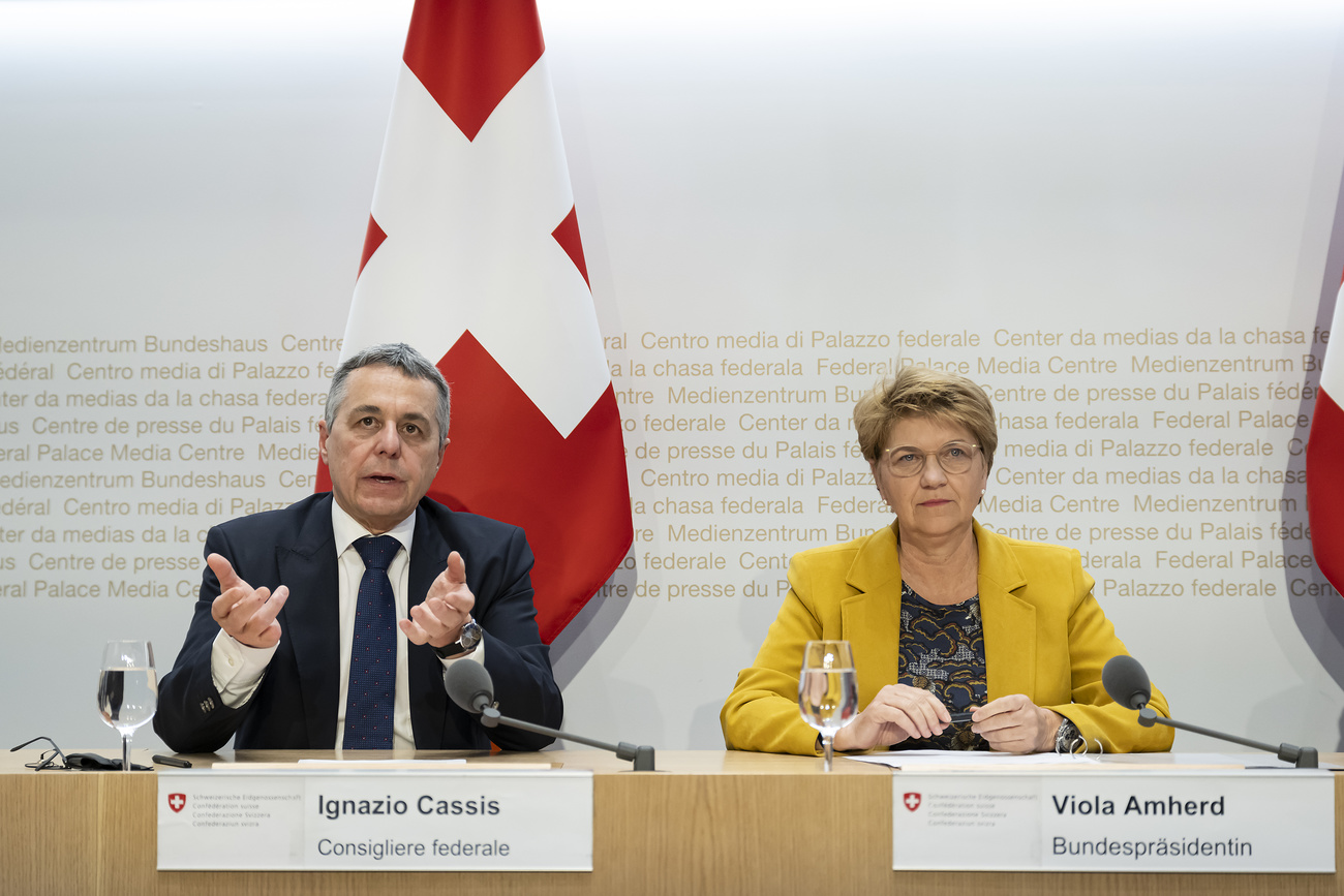 Ignazio Cassis und Viola Amherd