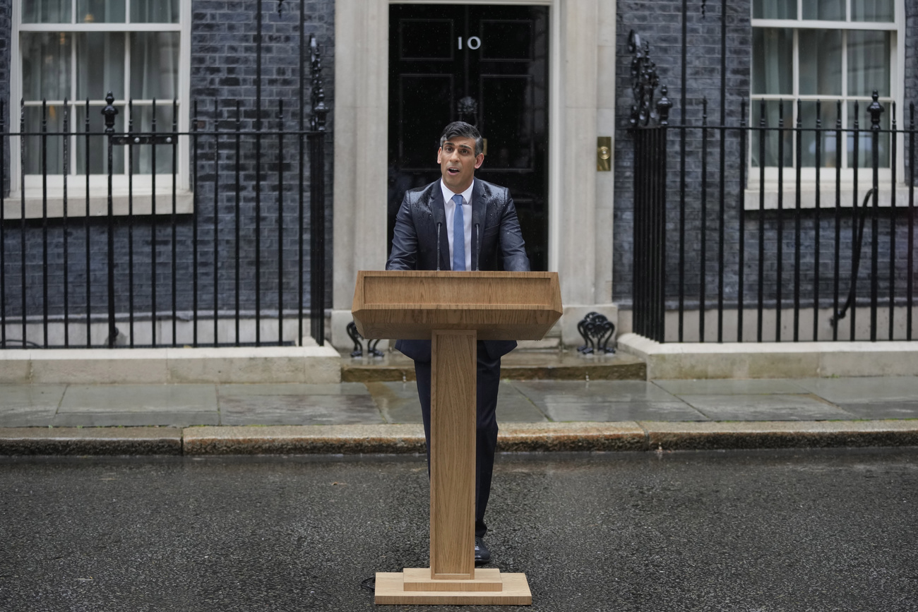 Il primo ministro britannico Rishi Sunak.