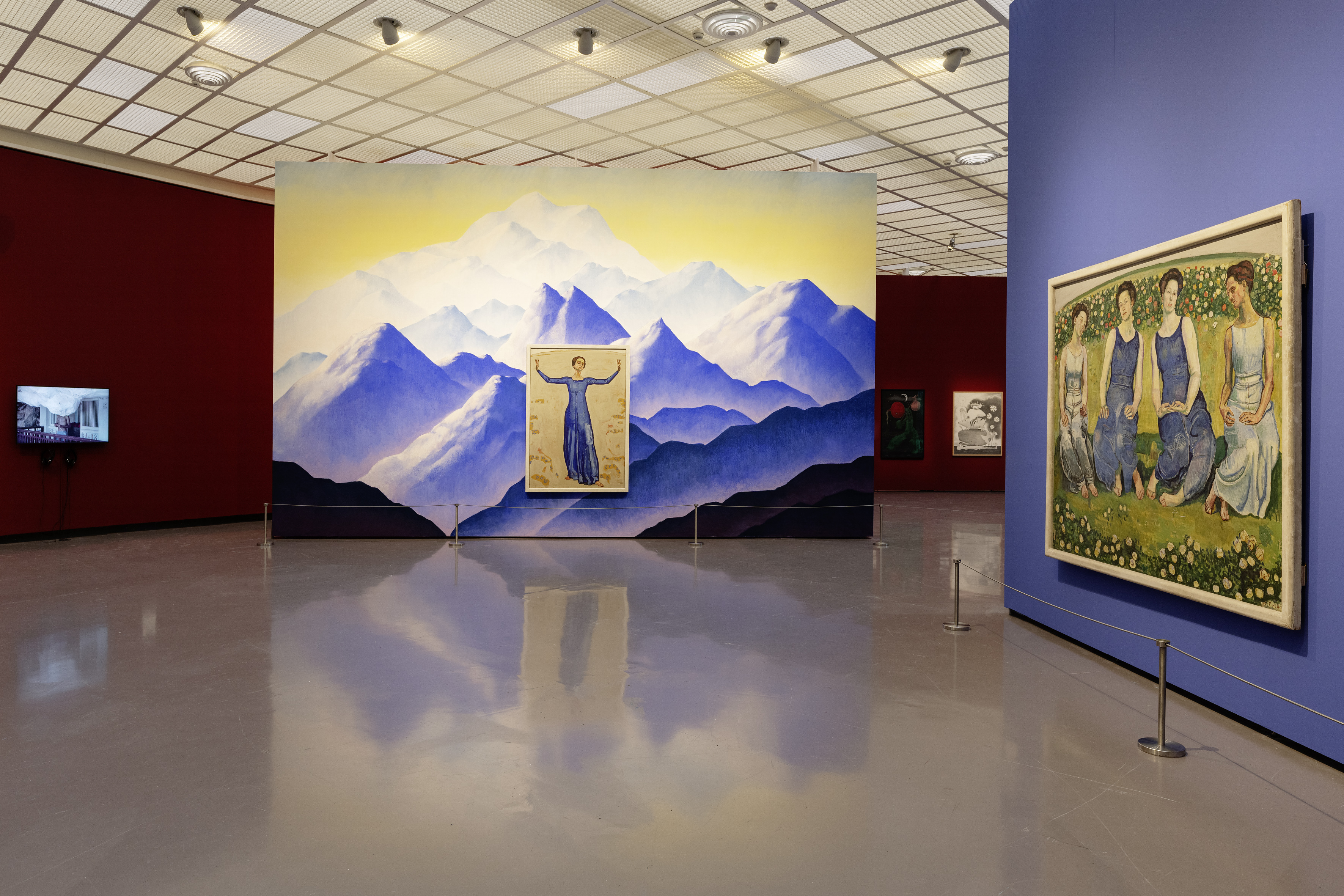 Overview of the Hodler exhibition at Kunsthaus Zurich