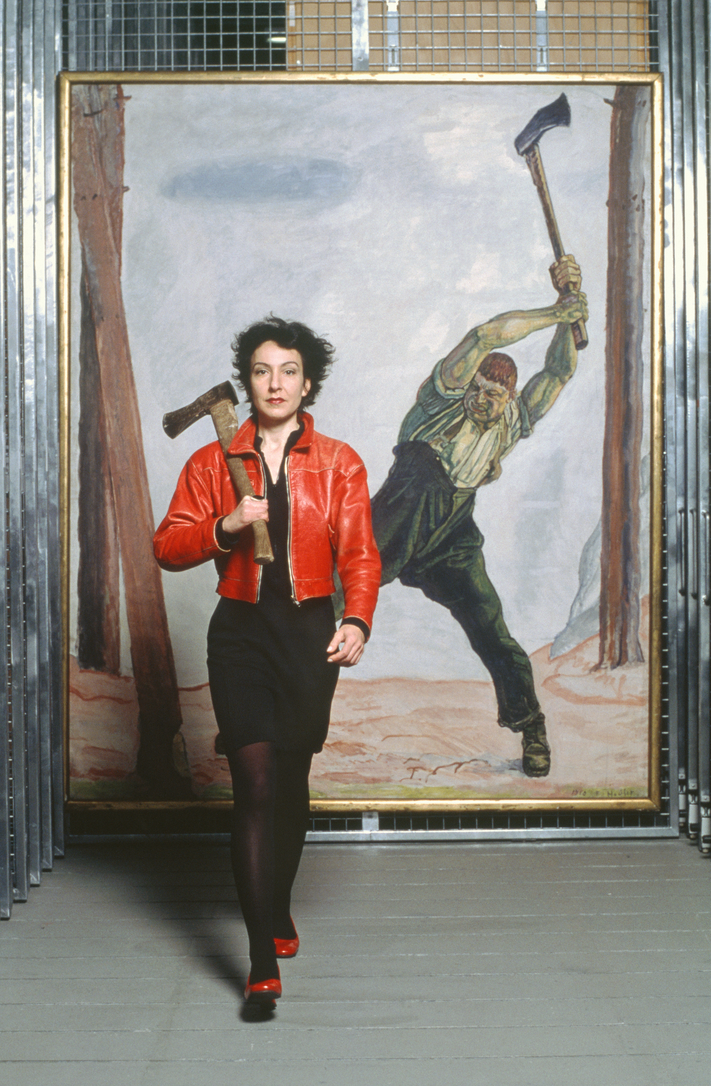 RELAX (chiarenza & hauser & co), I am a woman why aren’t you?, 1995–2001 Pigment print on photo paper, 200 x 136 cm Courtesy the artists,