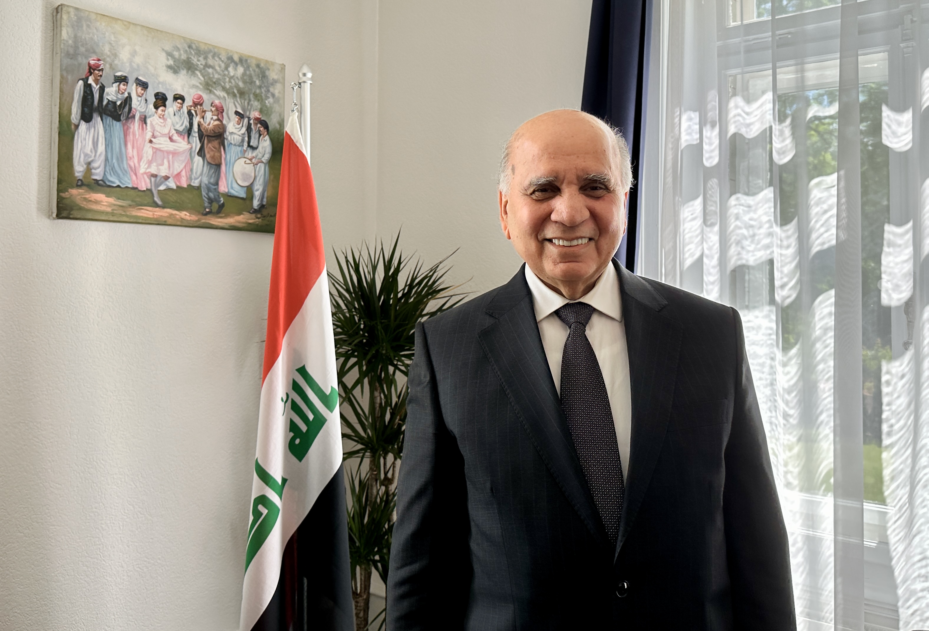 Iraqi Foreign Minister Fuad Hussein