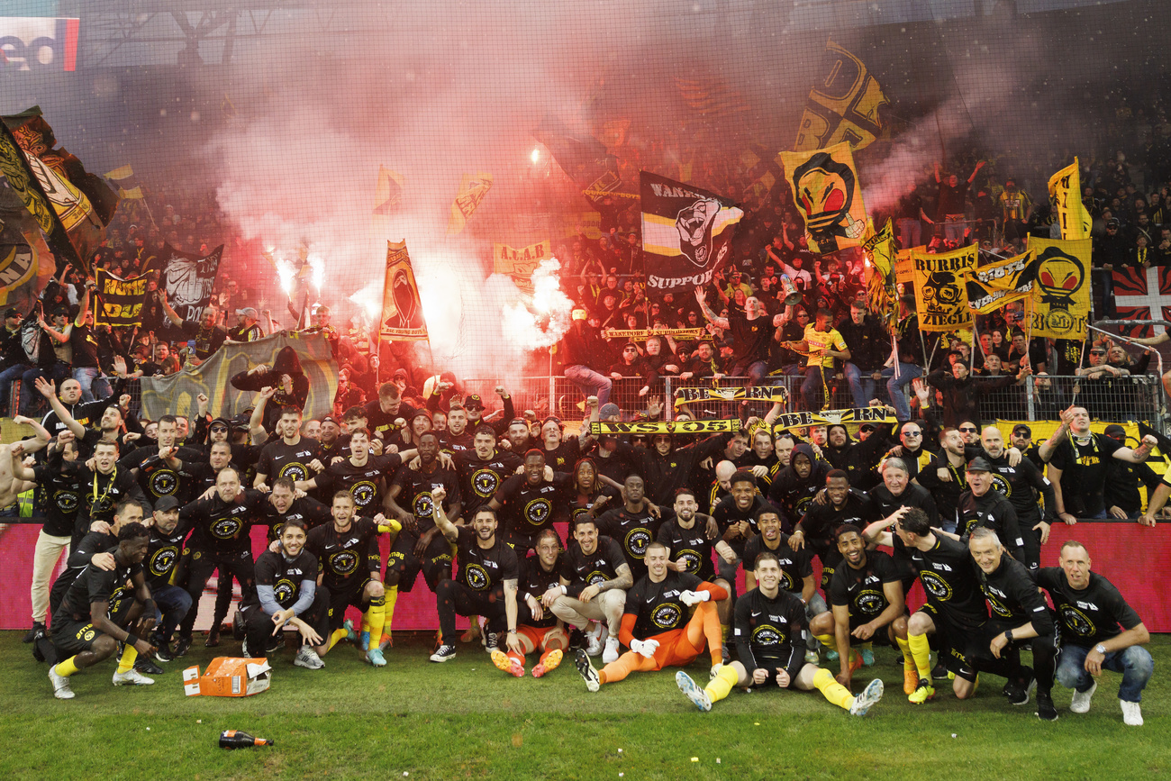 Young Boys win the Swiss football title