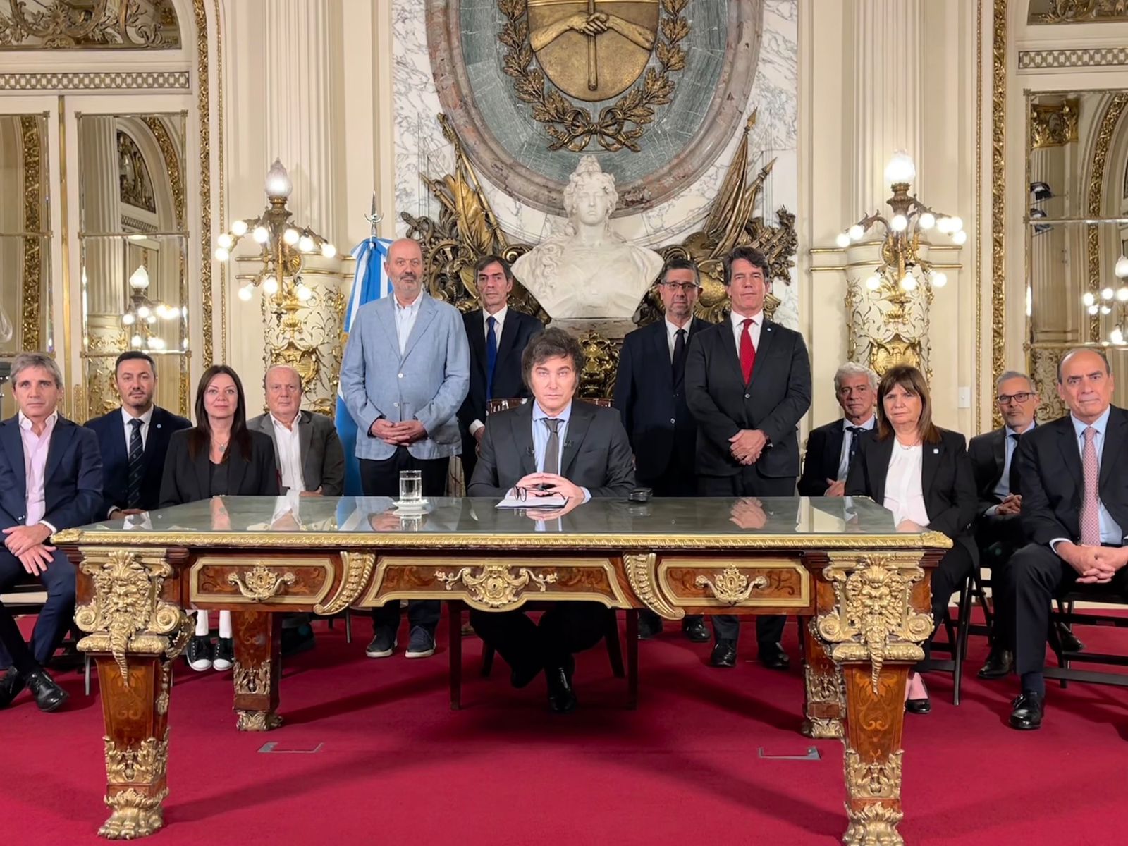 Das Kabinett von Javier Milei
