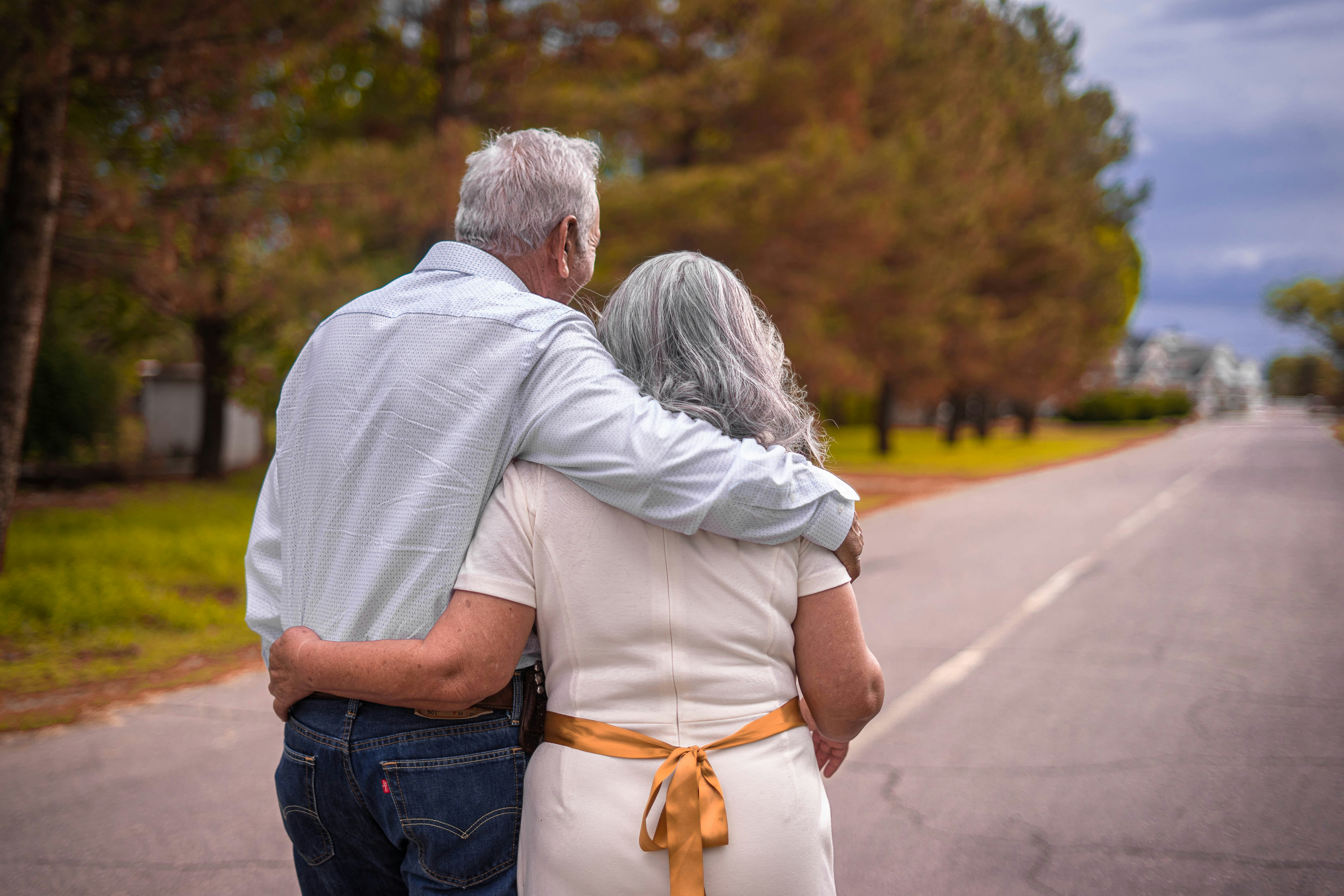 Old man and woman