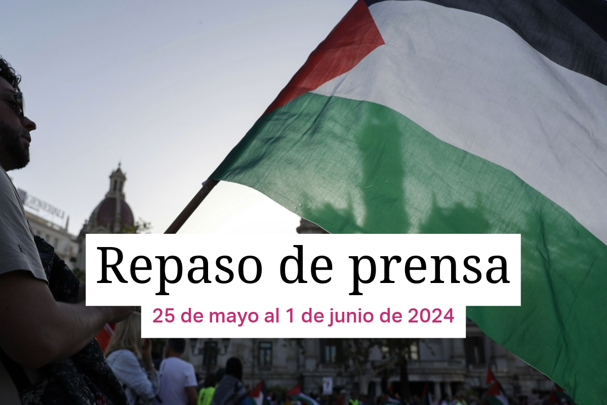 Manifestación pro Palestina en Valencia.