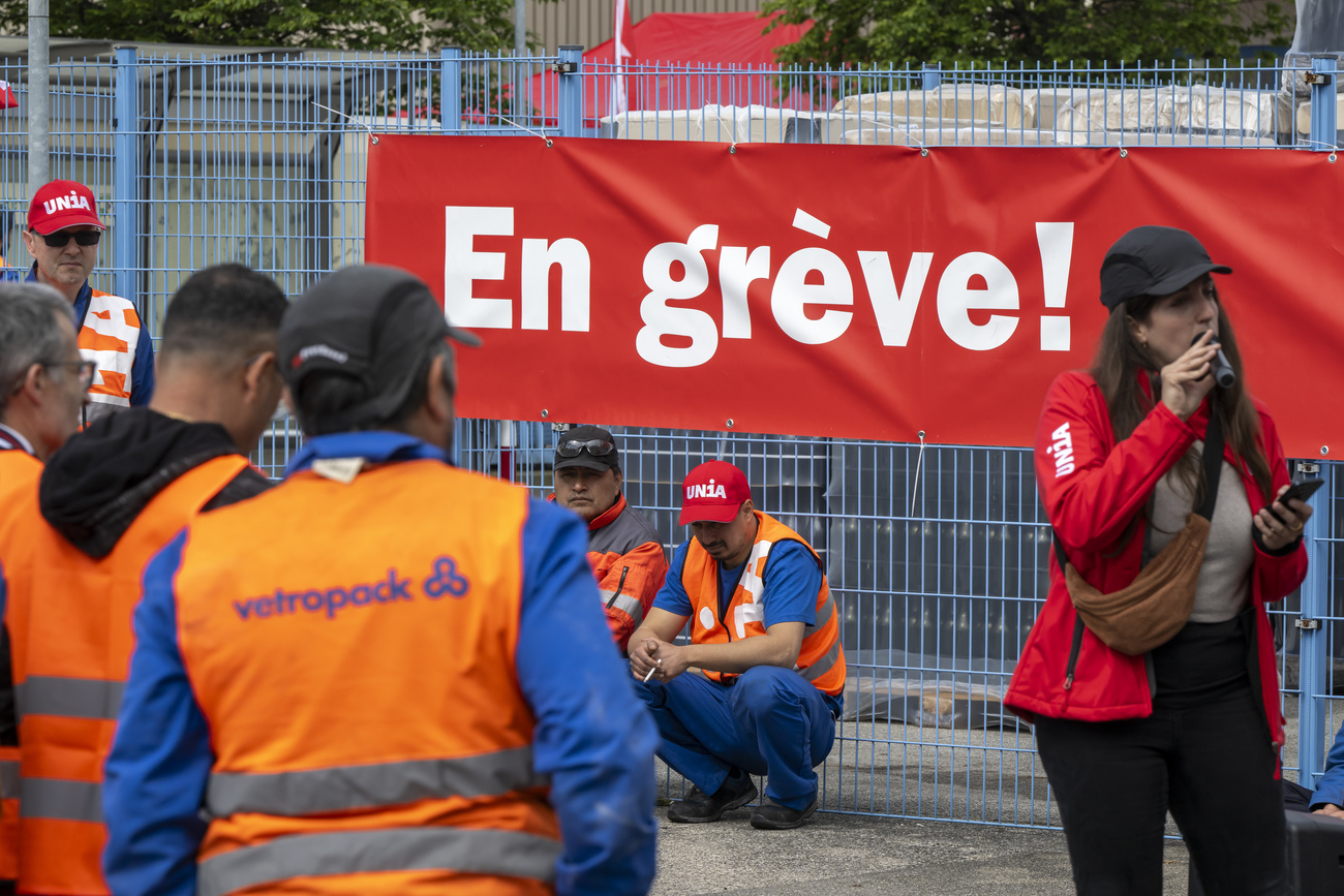 Vetropack strike action