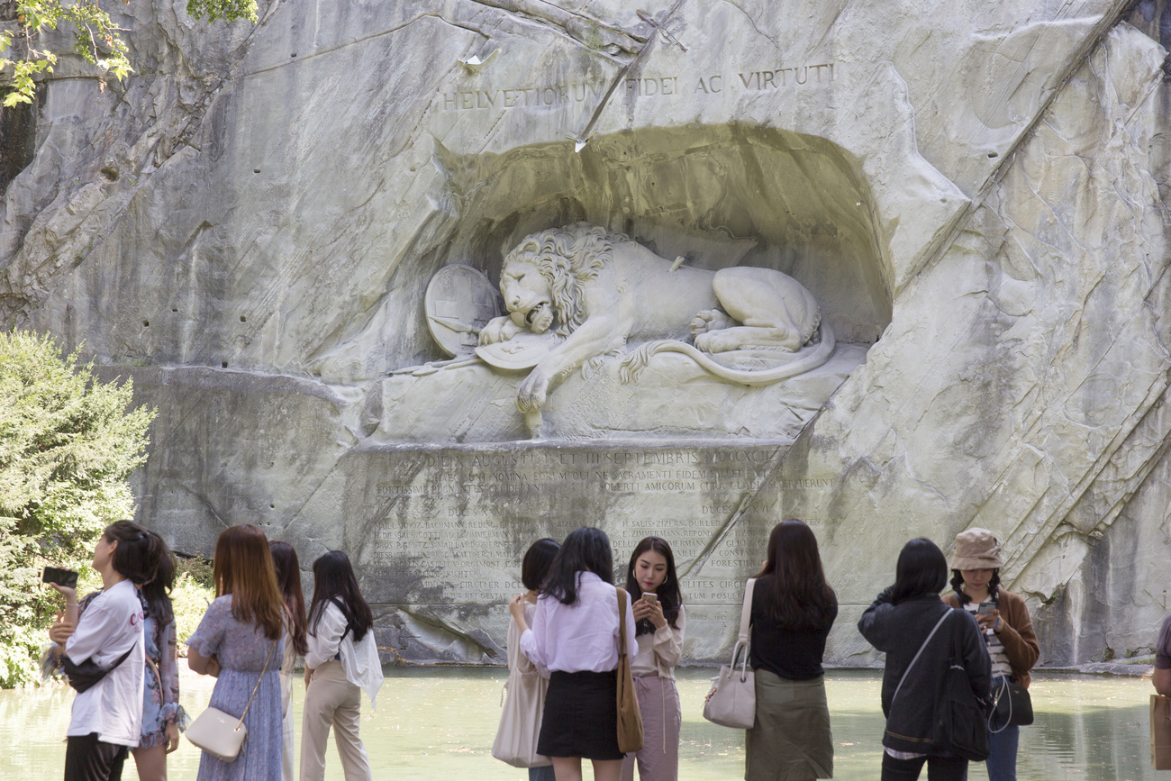 Das Löwendenkmal in Luzern