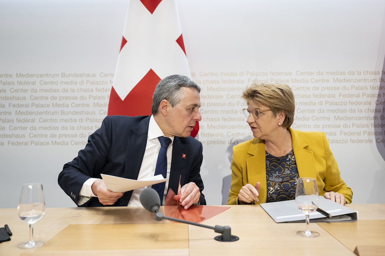 ignazio cassis und viola amherd