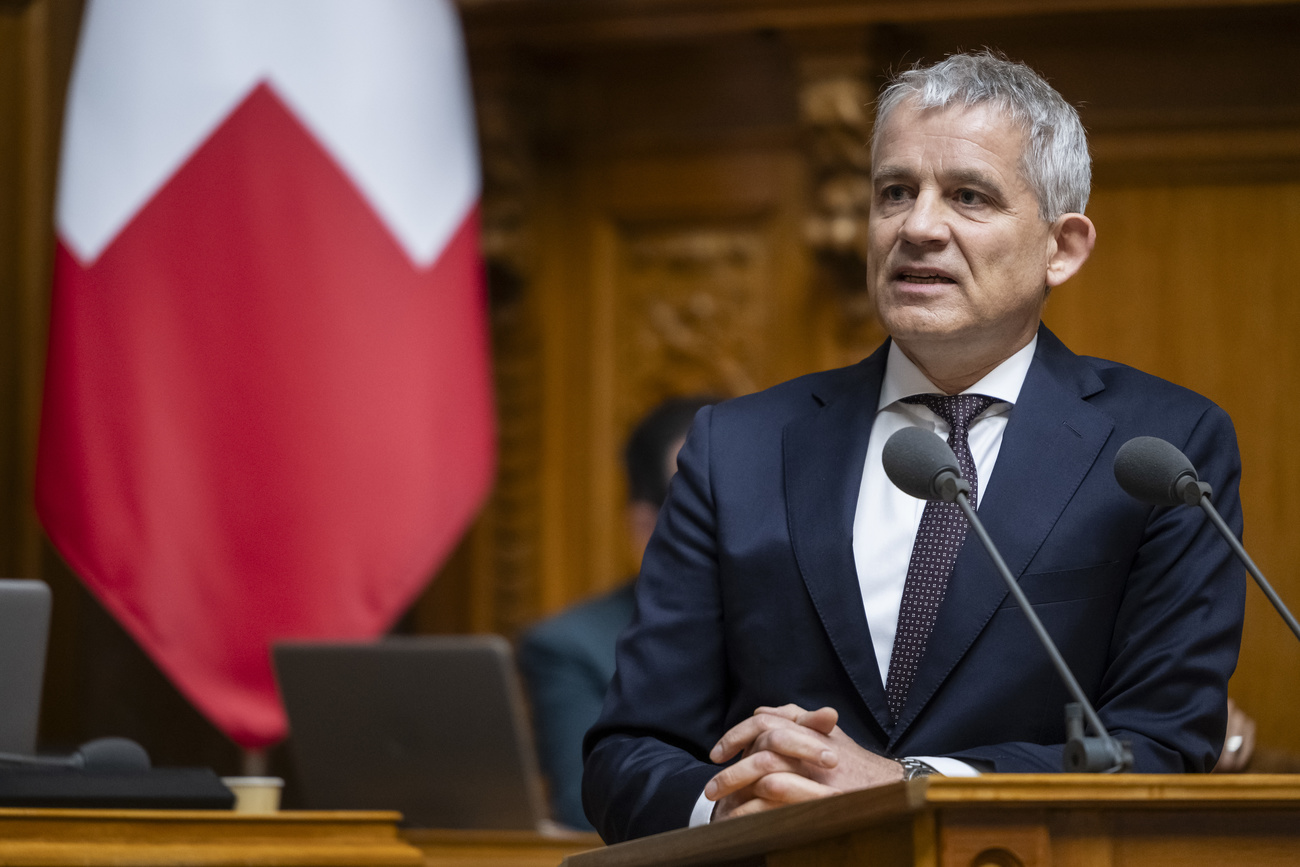 Беат Янс, федеральный министр Швейцарии, курирующий миграционное досье.