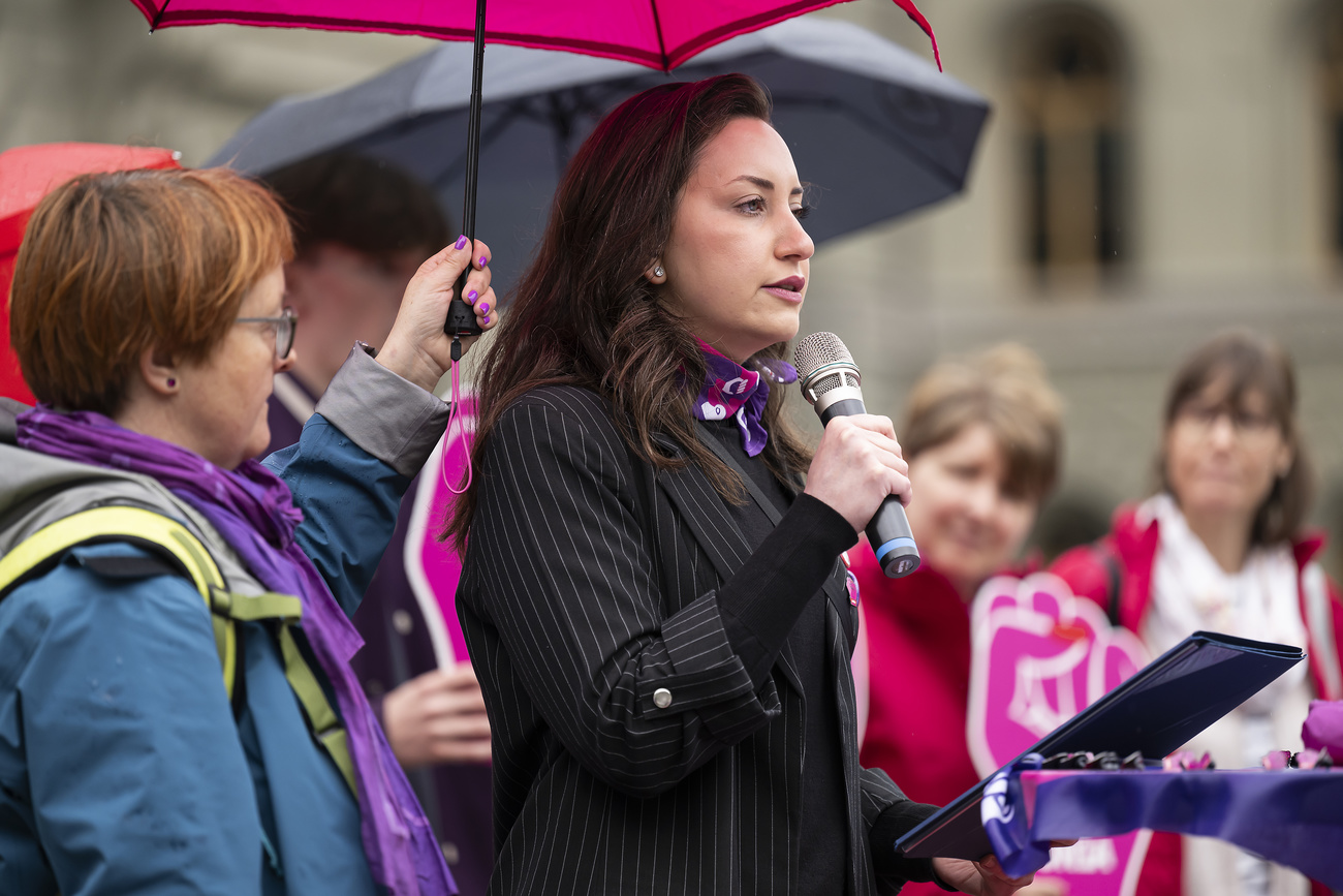 Frauen an einer Veranstaltung