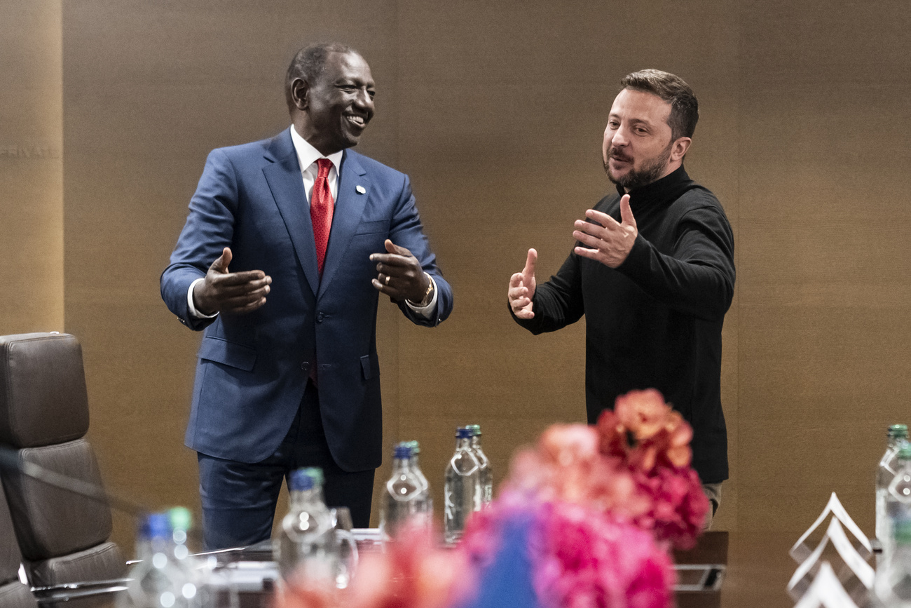 Der ukrainische Präsident Wolodimir Selenski und der kenianische Präsident William Kipchirchir Ruto sind auf der gleichen Wellenlänge.