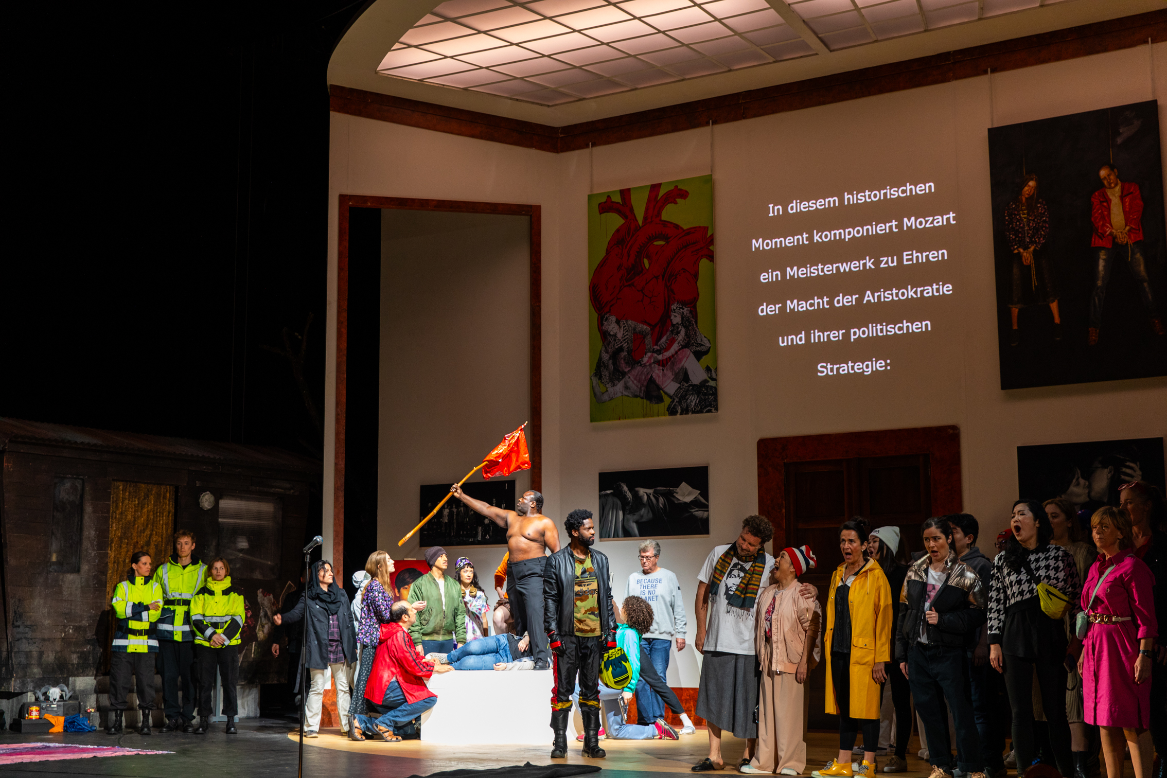 Scene from "La Clemenza di Tito".