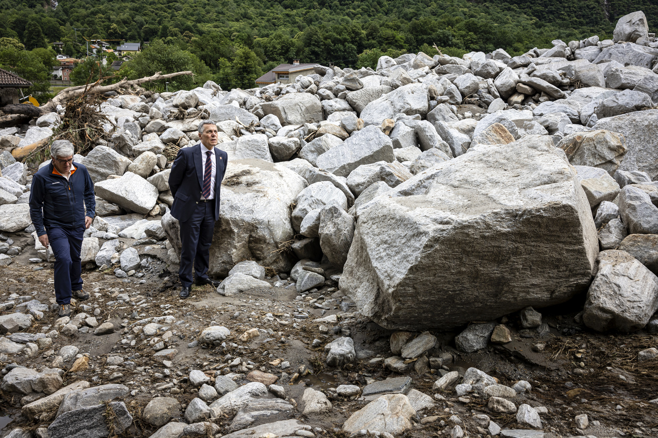 Йон Доменик Паролини, председатель кантонального правительства Граубюндена,