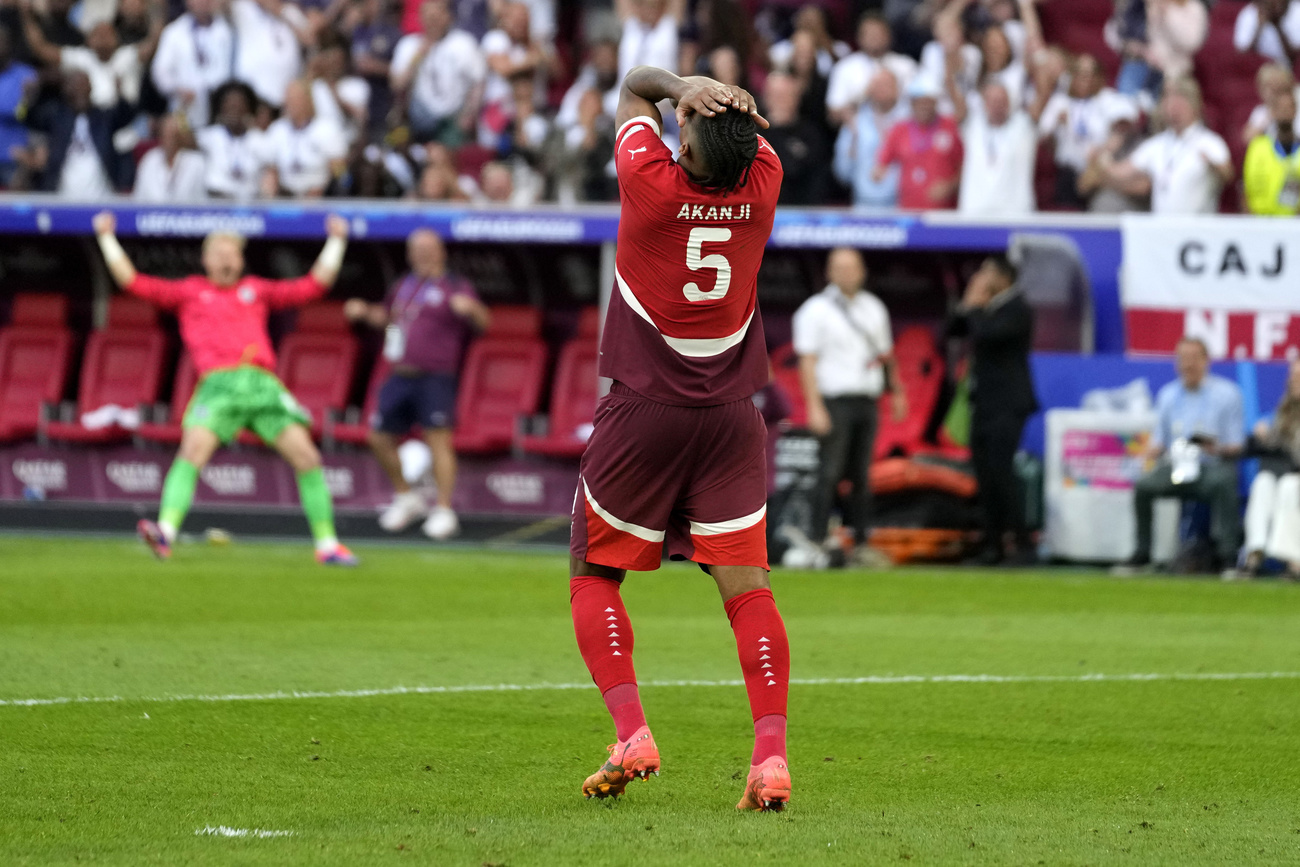 Picture of a football player on a pitch