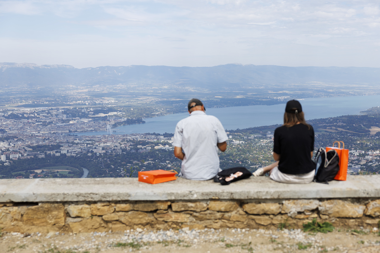 Le Grand Genève depuis le Salève