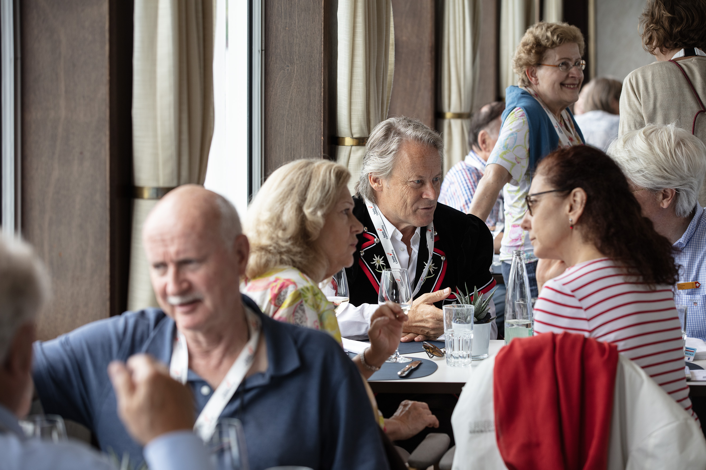 Participants cultivate old friendships and make new ones.